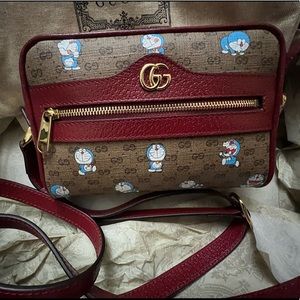 Brand new Gucci x Doraemon mini bag